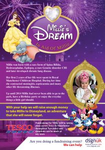 Millies Dream A5 Flyer NOV 2016